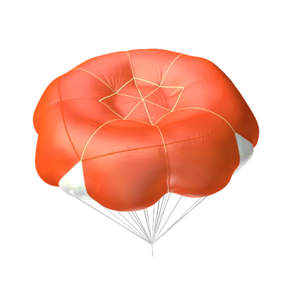 Advance Companion SQR Classic - Parachute de secours carré - Solo & Biplace