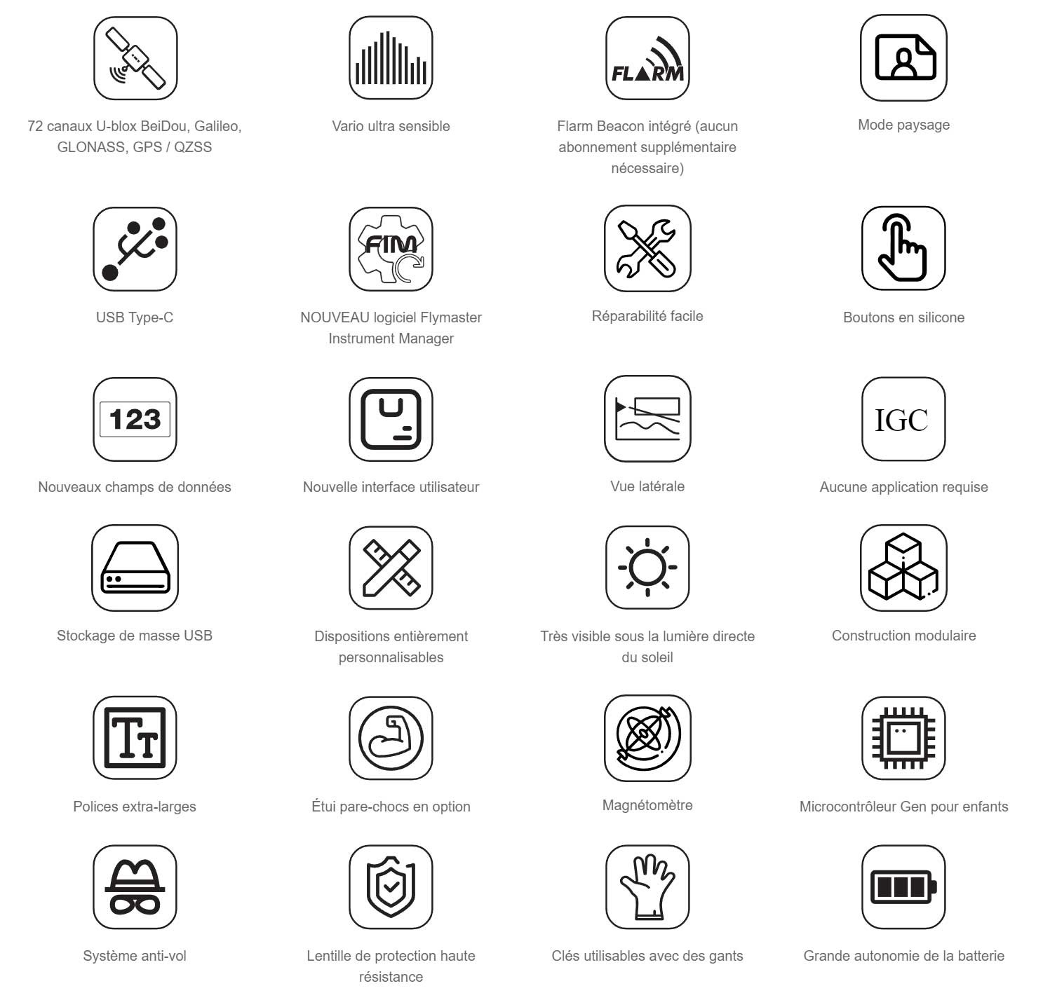 Flymaster GPS M (without FLARM) - Vario GPS for Paragliding #2