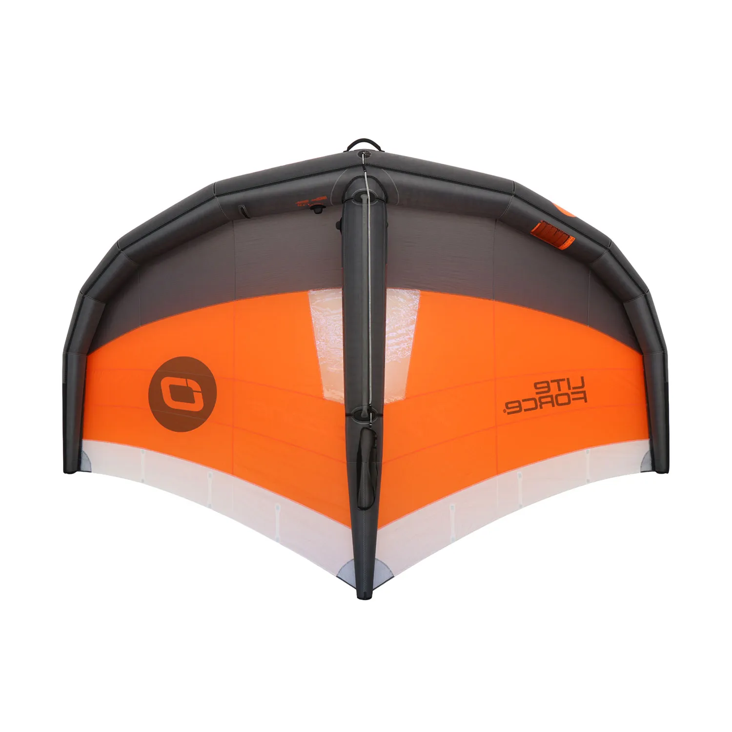 Ozone Liteforce V2 vue de dessous, coloris orange et carbone
