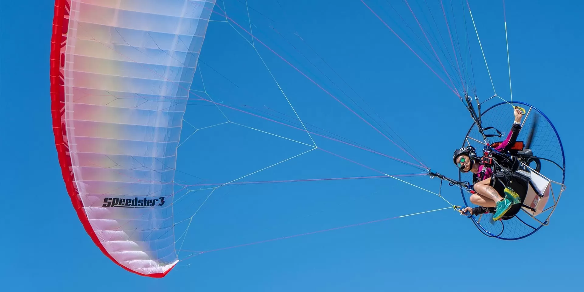 Ozone Speedster 3 - Paramotor Wing EN B - Progression #11