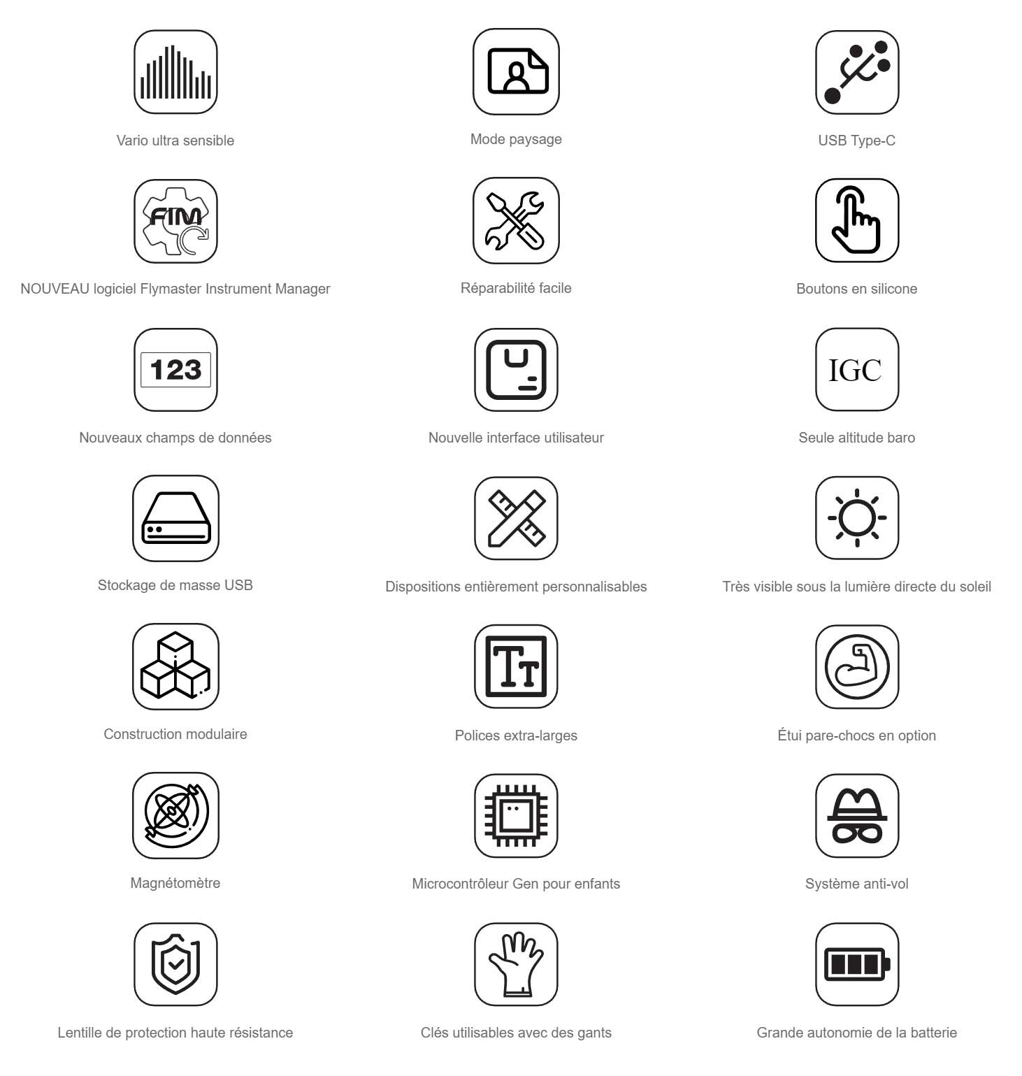 Flymaster Vario M - Variomètre Parapente #2