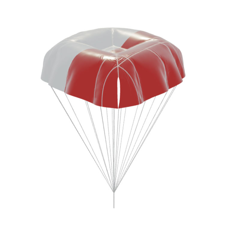 Air Design Donut SL 90 - Parachute de secours carré - Ultra light