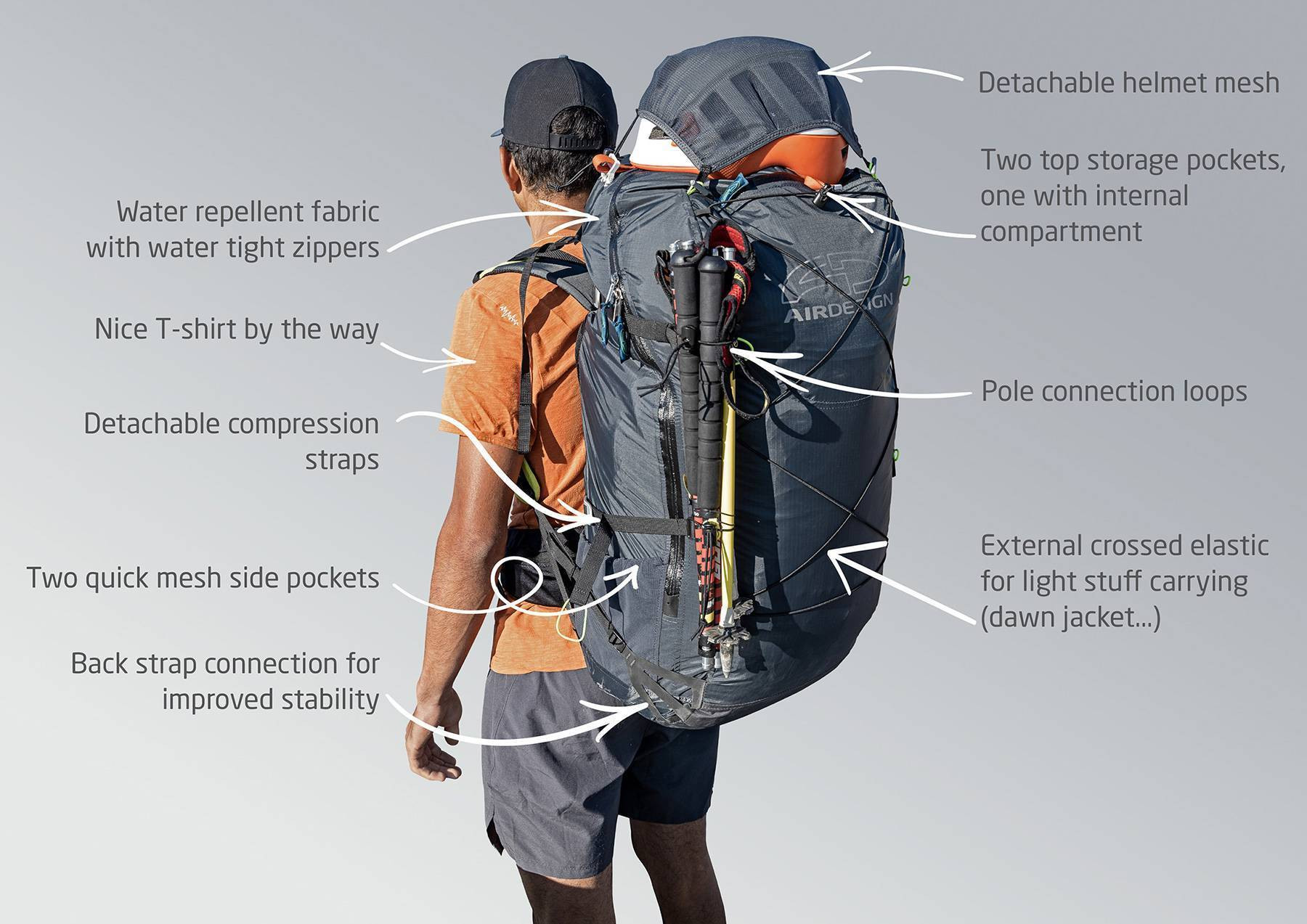 Air Design - rucksack trail light 99 l #4