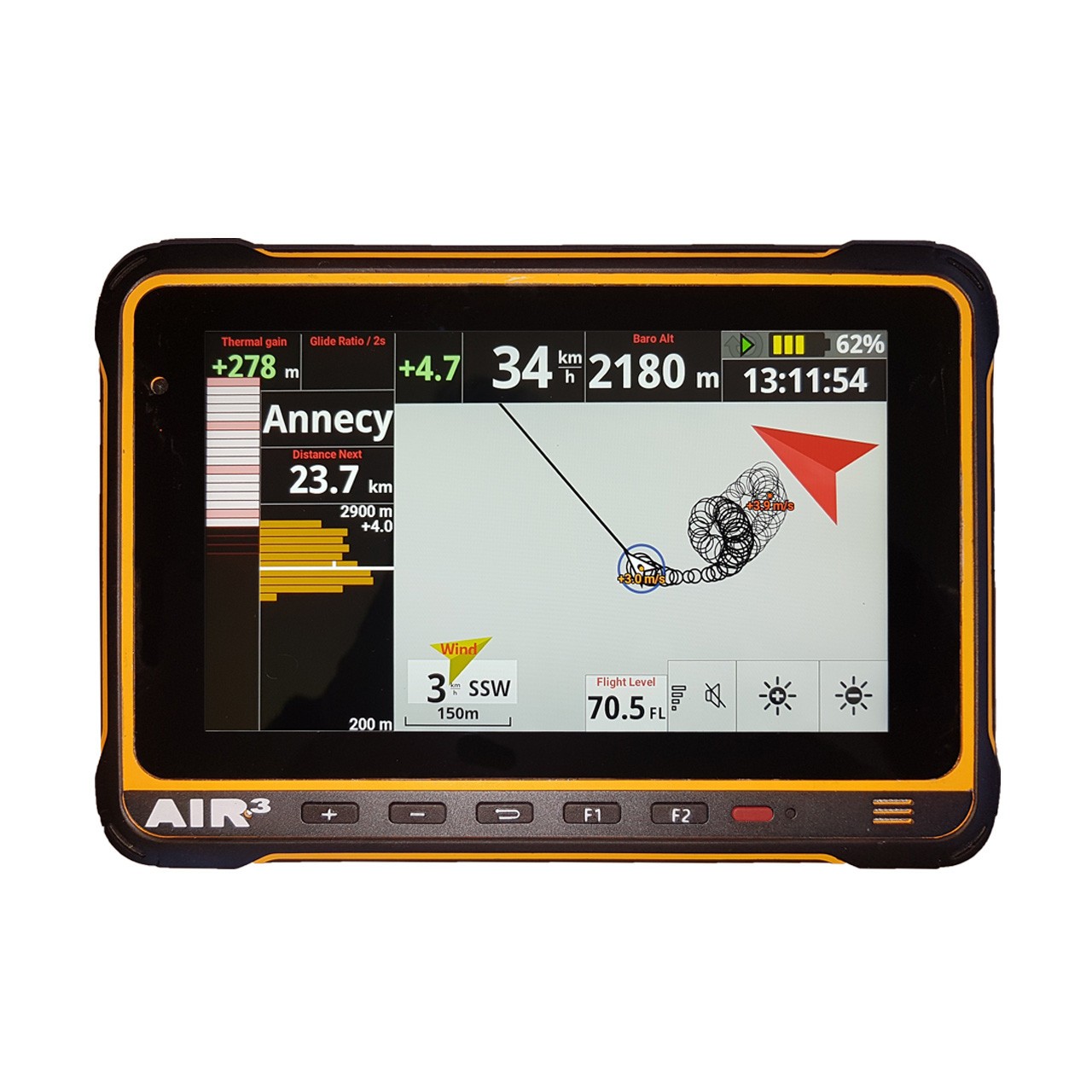 Air3 7.35 - Vario/GPS - Tablette XC Track #2