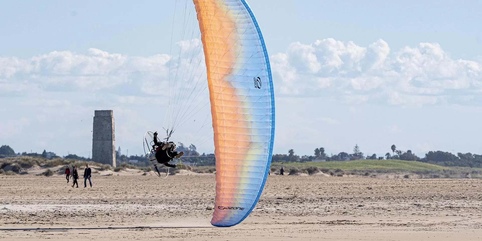 Ozone Sirocco 3 - Voile Paramoteur EN B - Progression #6