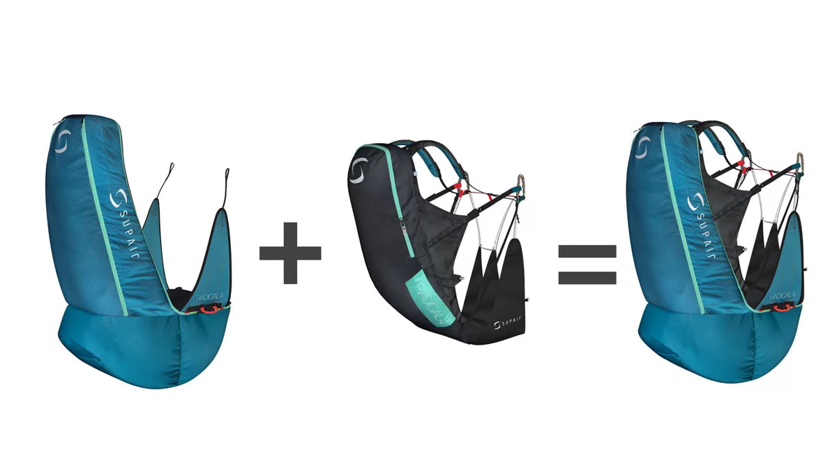 Sup'Air Air Bag Radical 4 - Sac de Portage