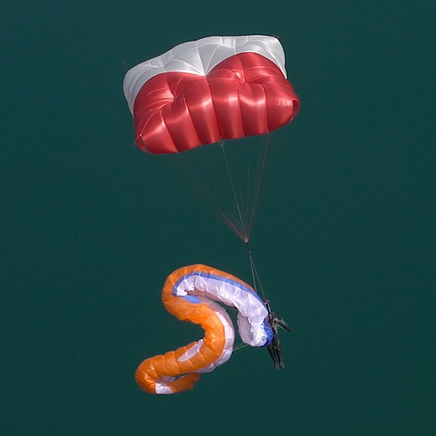 Sup'Air Fluid Light Evo - Square Reserve Parachute - Solo & Tandem #3