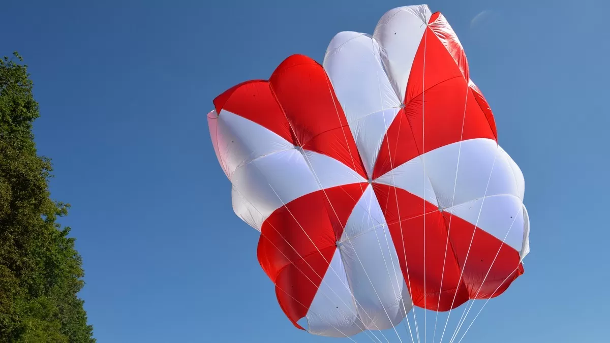 Sup'Air Fluid - Square Reserve Parachute - Solo #5