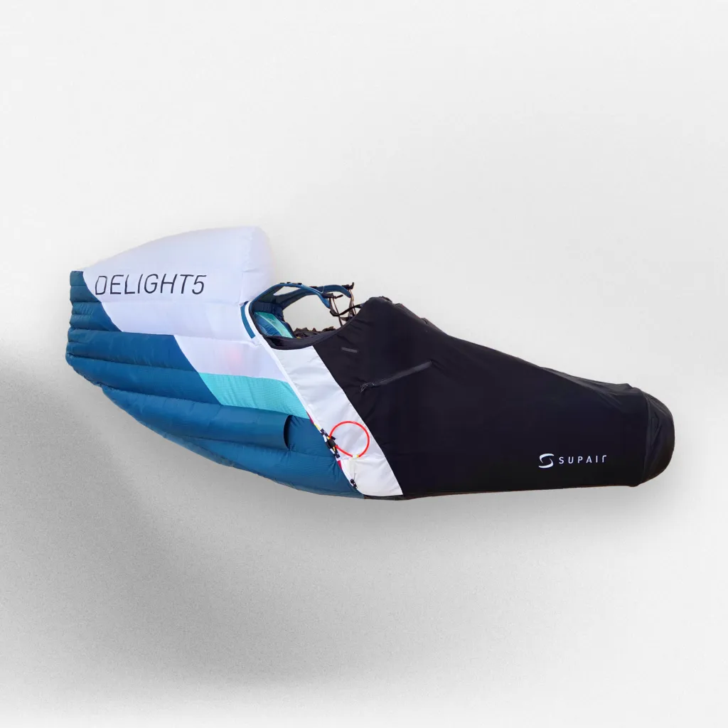 Détail du cockpit magnétique de la sellette SUPAIR DELIGHT 5