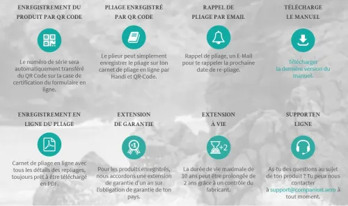 Advance Companion SQR Light 2 - Square Reserve Parachute - Solo & Tandem #3