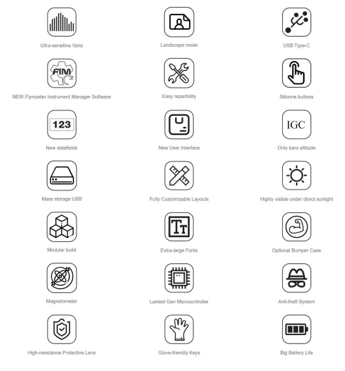 Flymaster Vario M - Paragliding Variometer #3