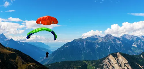 Niviuk Octagon 2 - Square Reserve Parachute - Solo & Tandem #7