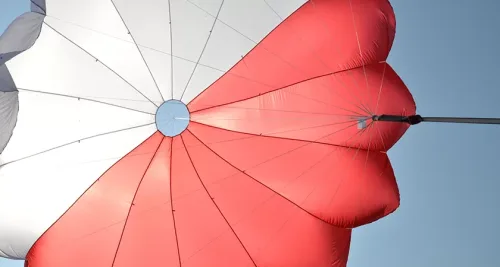 Sup'Air Shine - Round Reserve Parachute - Solo #3