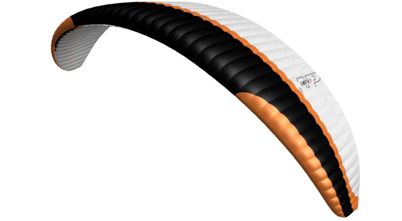 UP Lhotse X coloris noir orange/blanc