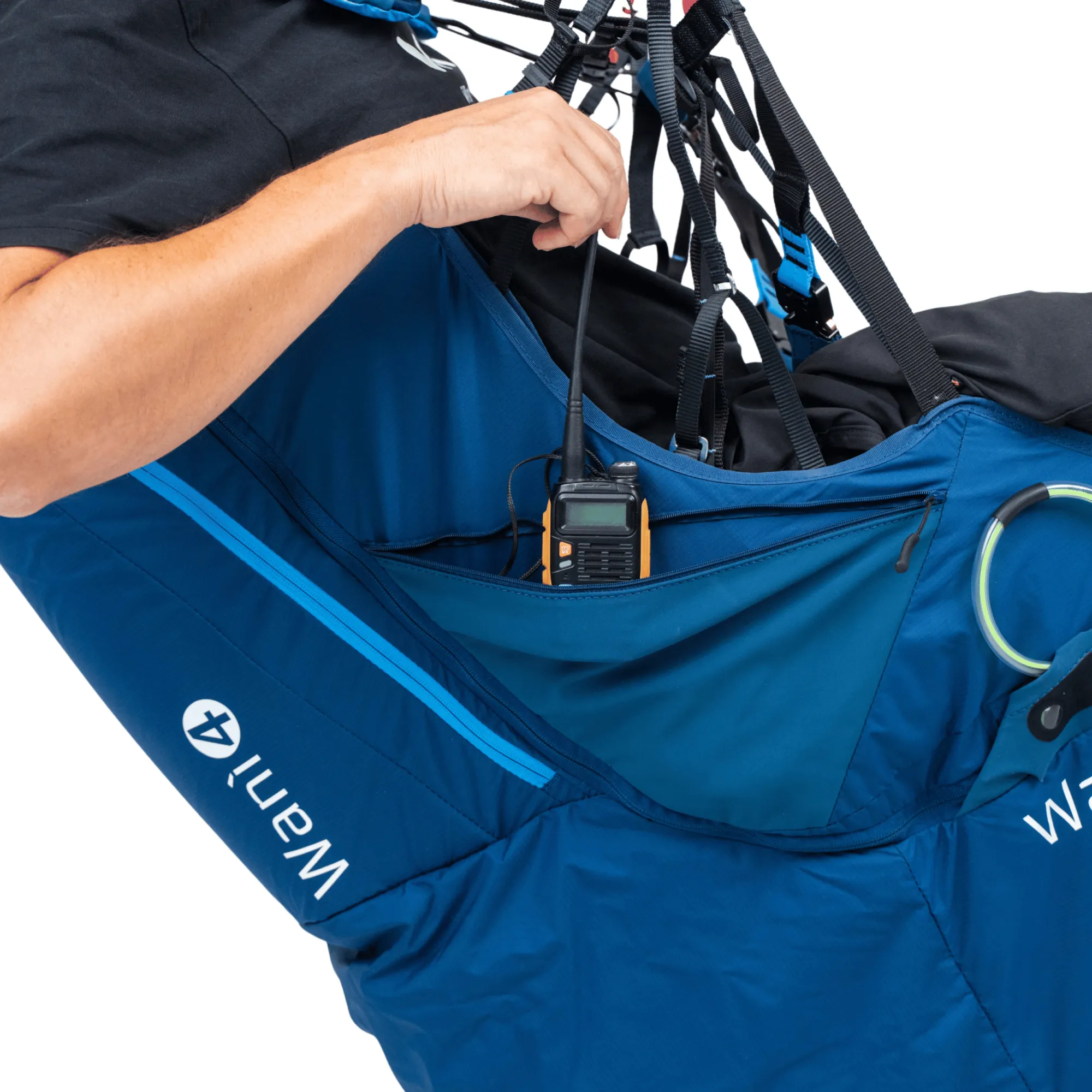 Détail du système de protection airbag de la Wanì 4